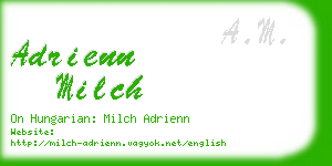 adrienn milch business card